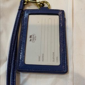 Coach Lanyard